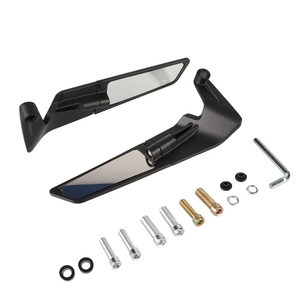 Модифицированное зеркало заднего вида с невидимым крылом для мотоцикла подходит