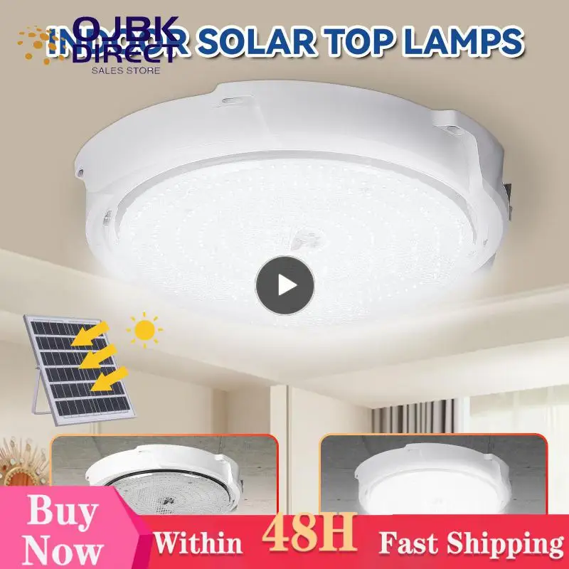 

Light Solar Ceiling Light Solar Charging Bedrooms Bathrooms Courtyards Indoor Led Lights For Room Ceiling Outdoor Waterproof