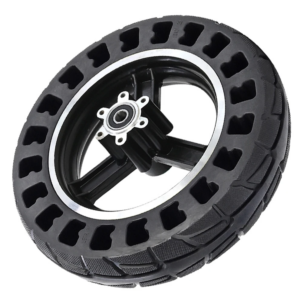 

E-Scooter 10 Inch 10x2.125 Solid Tire Wheel Hub Set For Kugoo M4 Electric Scooter Solid Tyre Explosion-proof Rubber Tire Parts