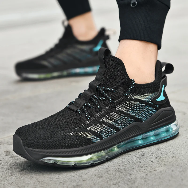 New Men's Classic Sports Shoes Brand Comfortable Marathon Race Jogging Shoes Outdoor Running Shoes Men's Fitness Shoes