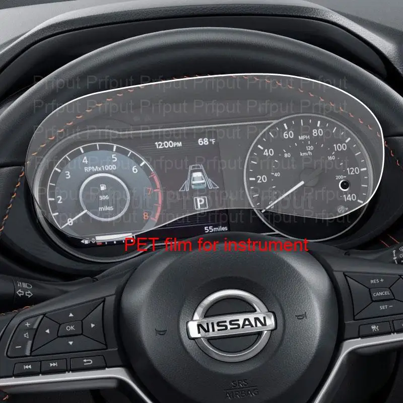 ПЭТ-пленка для защиты экрана Nissan Versa 2020 2021 защита панели приборной автомобиля