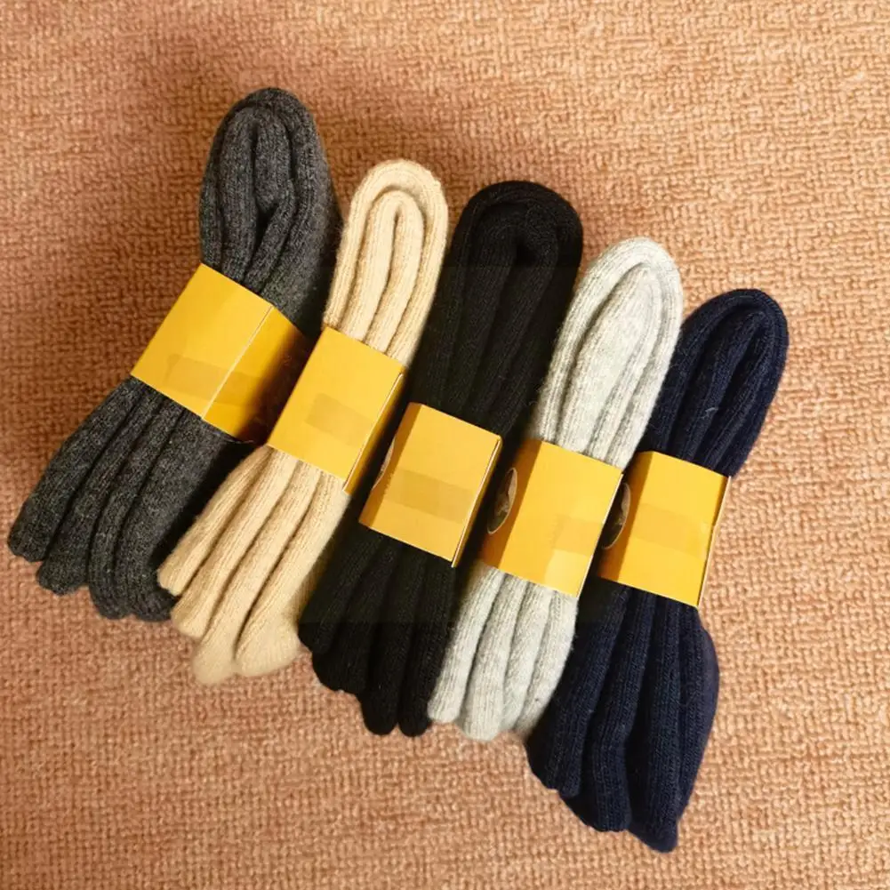 

Winter Unisex Men Super Thick Warm High Quality Harajuk Wool Cold Thermosocks Cotton Women Rabbit Hair Retro Soc A2c8