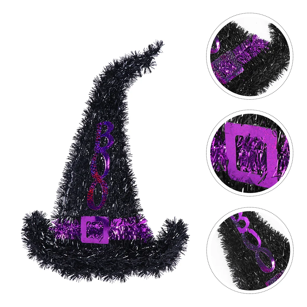 

Witch Hat Hanging Decorations Ornament Hats Party Outdoor Wall Tinsel Costume Wizard Decorcosplay Hangings Decoration Adorn