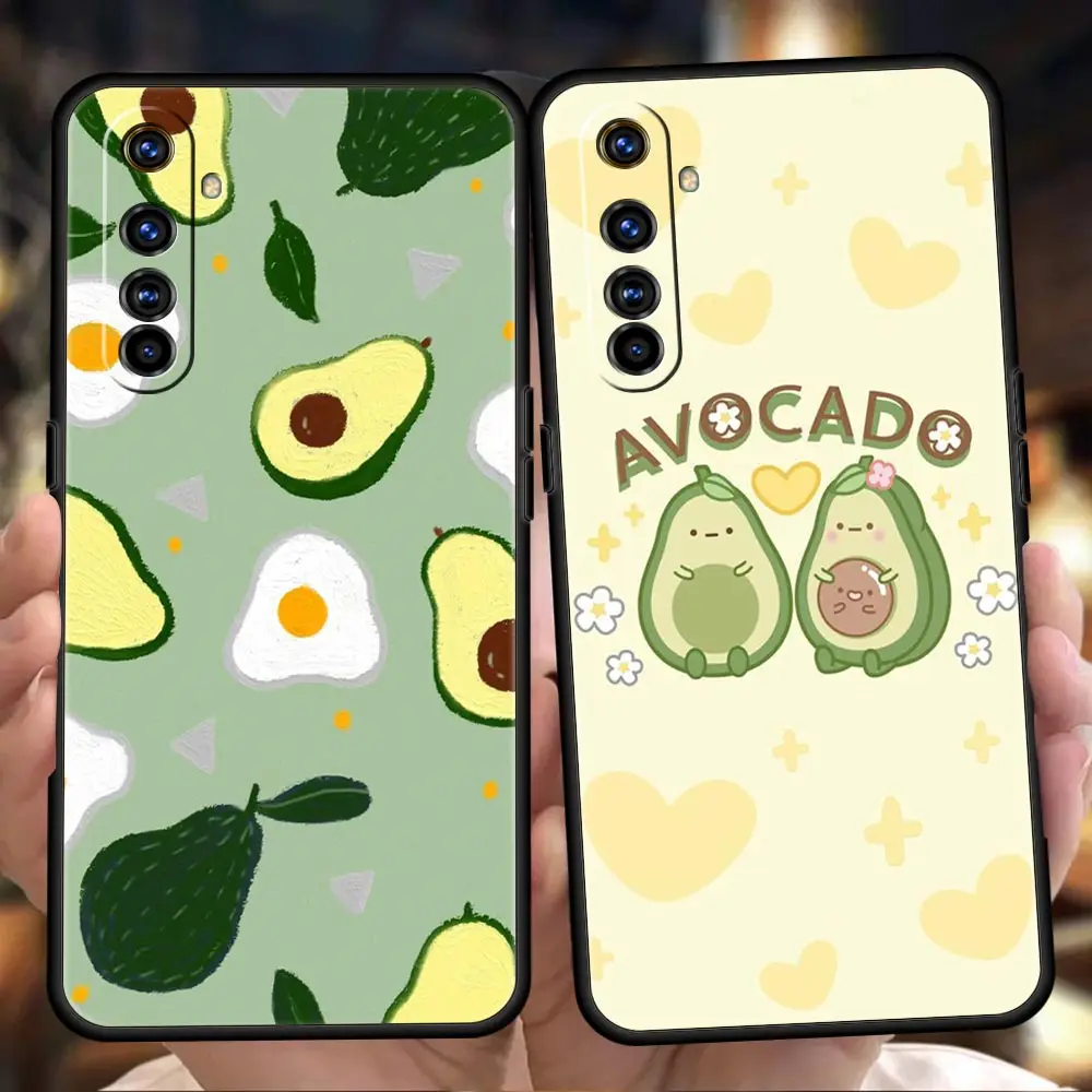 

Avocado Phone Case for Realme C3 C11 6 7 8 C21 Cover Soft for Oppo A52 A53 A15 Reno 6 Z 7 Pro A9 2020 Soft Shell Funda Coque TPU