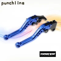 fit for tracer 77gt tracer 700700gt 2021 2022 cnc accessories short brake clutch levers adjustable parking handle set