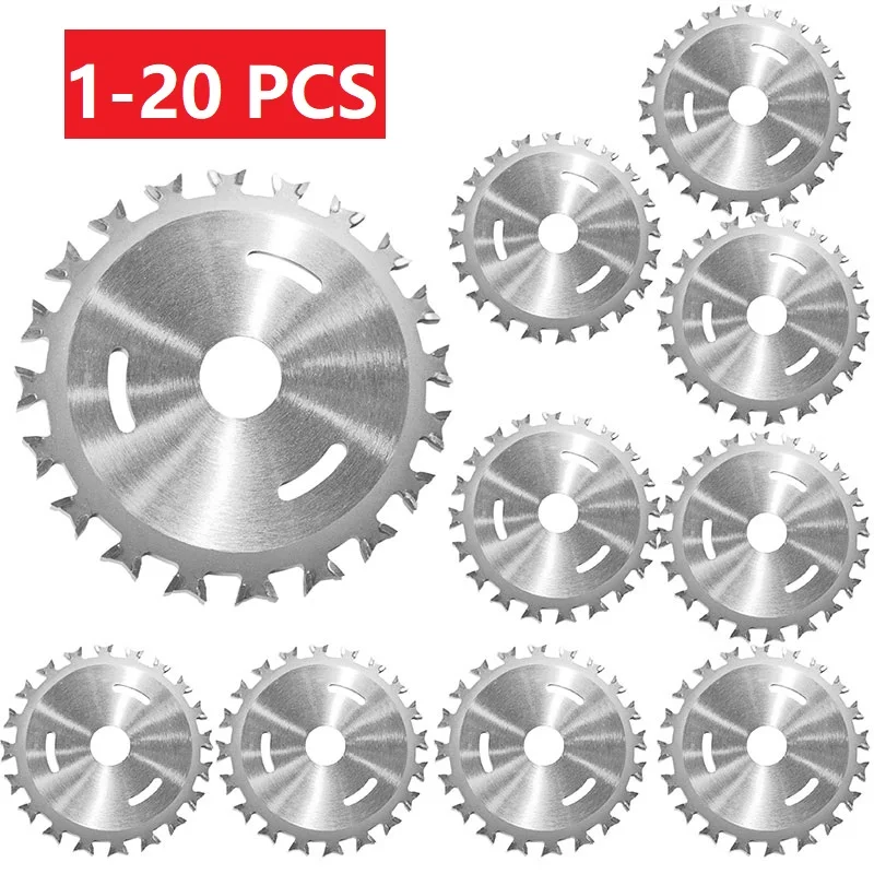 

Professional 4-inch 40 Tooth Cutting Blade Hard Alloy Two-way Tooth Circular Saw Blade Wear-resistant for Metal PVC Wood