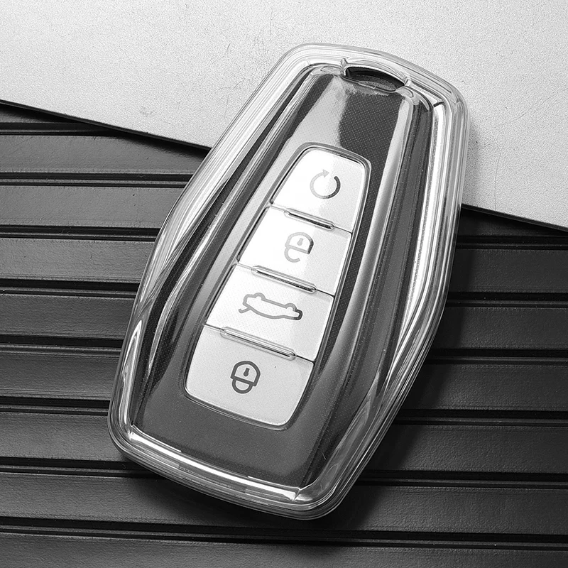 Новый чехол из ТПУ для автомобильного дистанционного ключа, чехол для Geely Coolray 2019-2020 Atlas Boyue NL3 Emgrand X7 EX7 SUV GT GC9 Borui, аксессуары