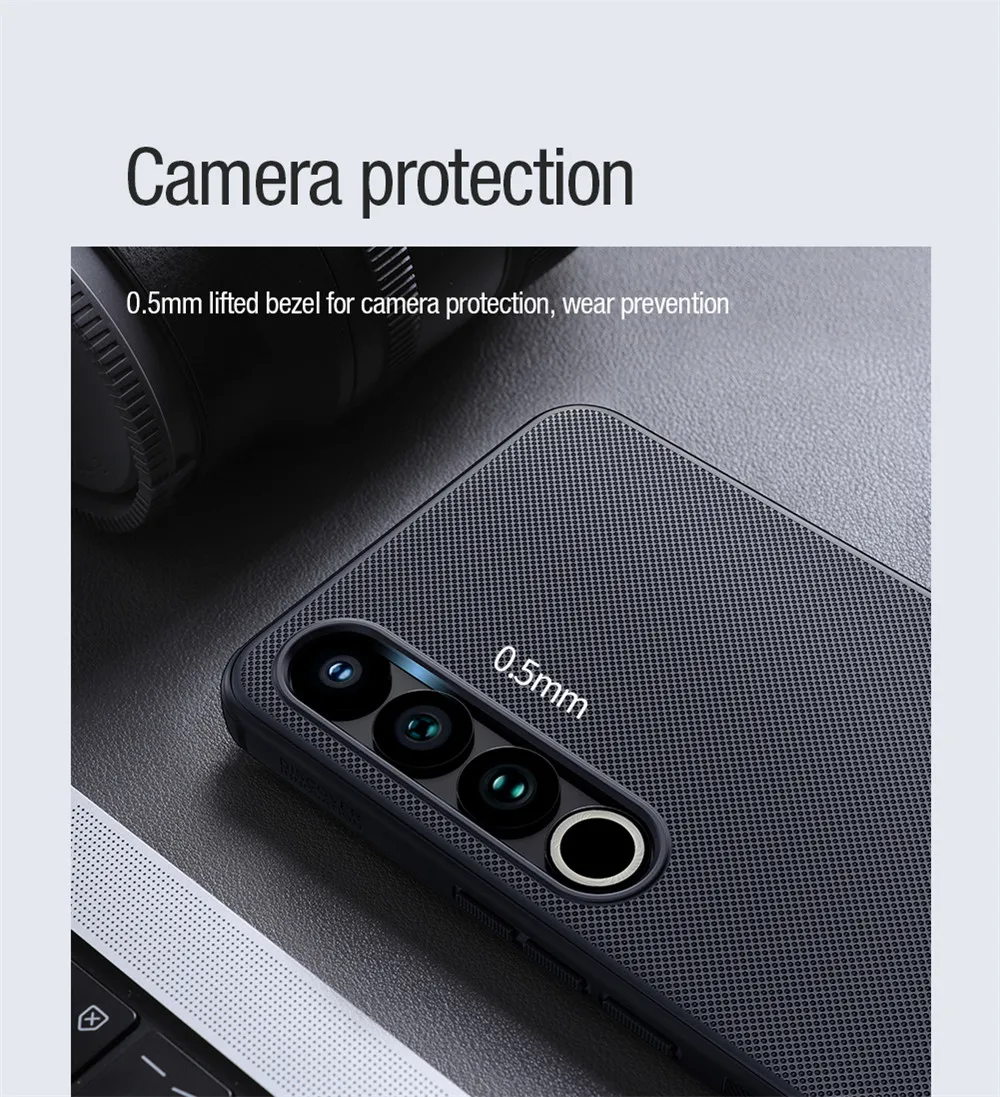 Защитный чехол NILLKIN Super Frosted Shield Pro магнитный для Meizu 20
