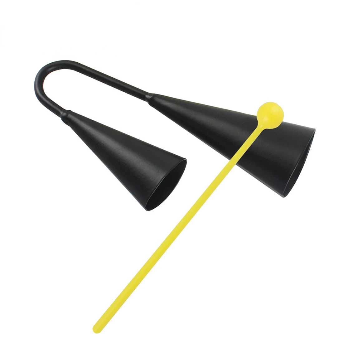 Металлический Двойной Колокольчик Двухцветный Музыкальный Инструмент С