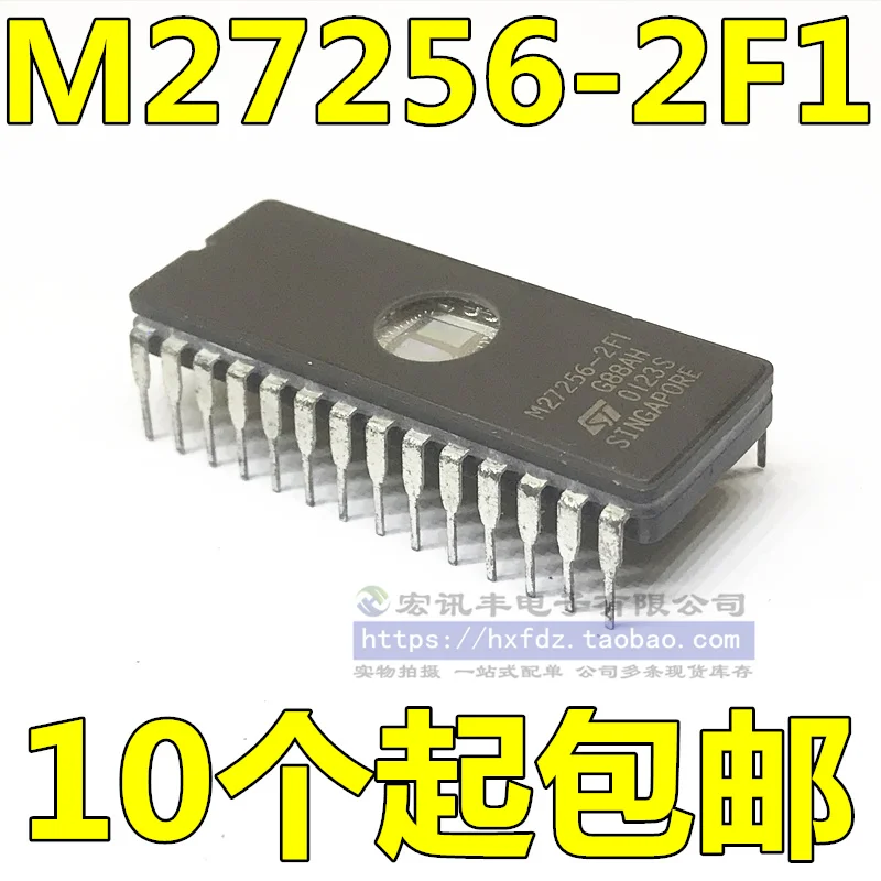 

free shippingM27256A-2F1 M27256-2F1 M27C256 CDIP-28 10pcs
