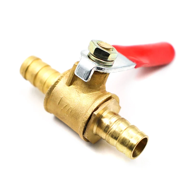 

Ручка 6-12 мм, штуцер для шланга, линейная латунь, вода, масло, воздух, газ, топливная линия, запорный шаровой клапан, фитинги для труб, пневматический разъем, контроллер