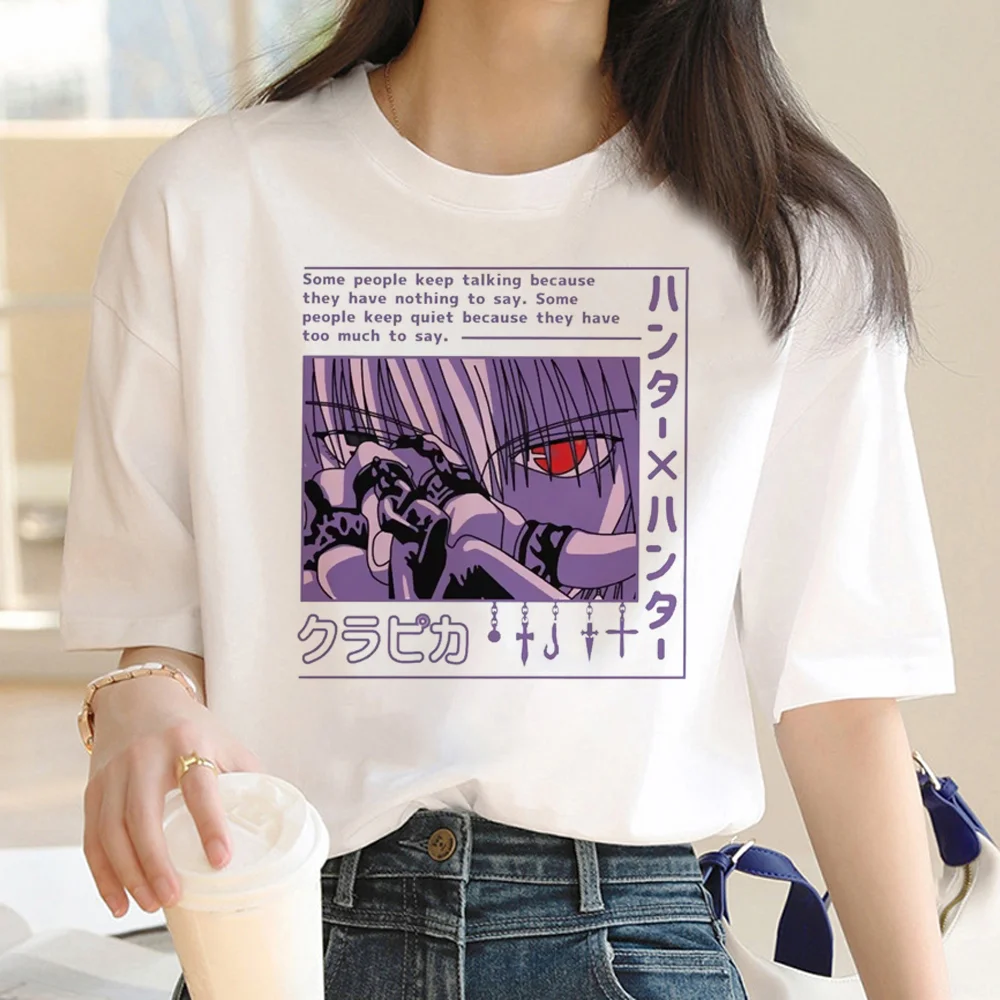 

Hunter x Hunter Tee женская дизайнерская футболка harajuku женская дизайнерская одежда