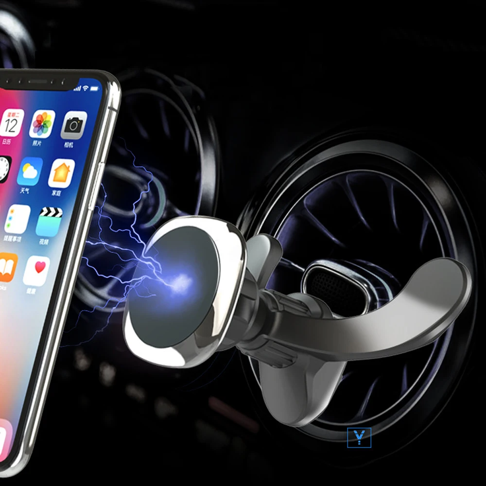 

Magnetic Car Phone Holder Universal Magnets Car Air Vent Holder For iPhone 13 Cell Mobile Phone Mount GPS For Samsung LG Xiaomi