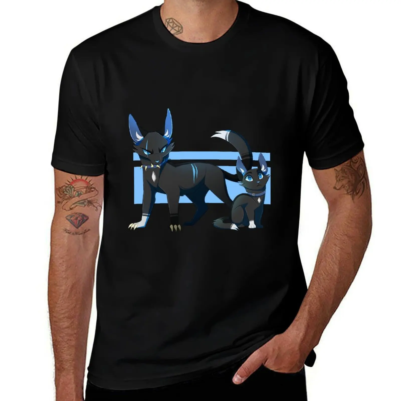 Фото Футболка Scourge on the Name of All Good Cats, легкая спортивная футболка с короткими рукавами №1
