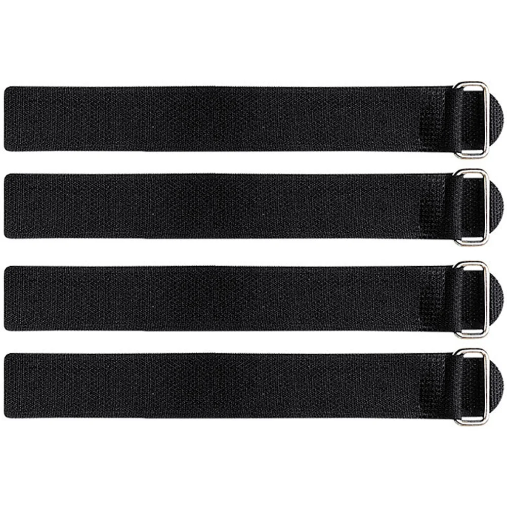 

4Pcs Shoes Ice Grippers Straps Shoe Crampons Bandages Non-skid Climbing Accessories