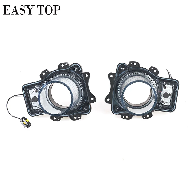 Красные фары с воздушными вставками в сборе светодиодный DecroationLight для Dodge Challenger