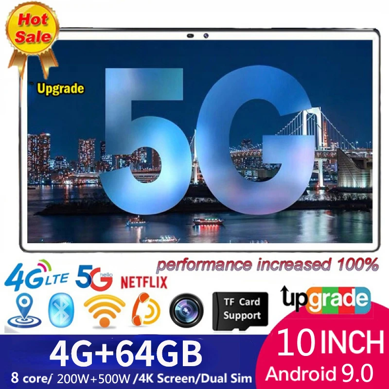 2023   4G + 64   Pro HD   Android 9.0  8  10, 1     LTE 4G