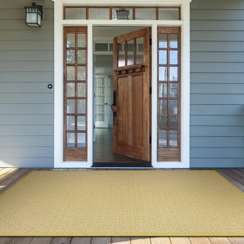 

Sea Pier Rug In Sand-Lemon, 2 Foot x 3 Foot 7 Inches