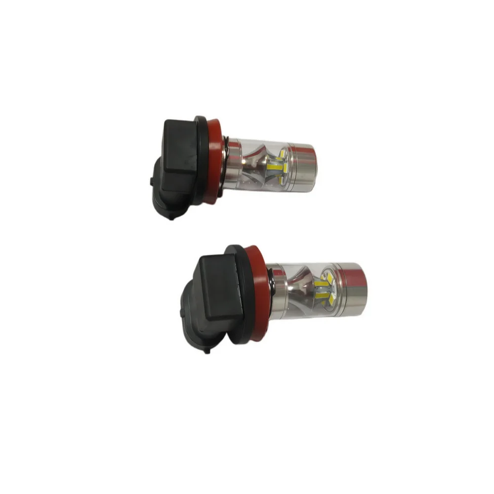 Фото Лампа-рефлектор July King, 2 шт., DC12V-24V, 60W, 1A, 6000K, 800-1000LM, H8 LED, противотуманная фара, фонарь заднего хода №5