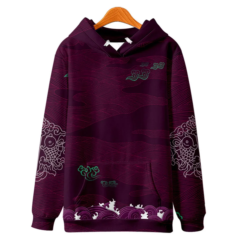 Толстовка с 3D принтом журавля мужские толстовки женские осенние свободные топы