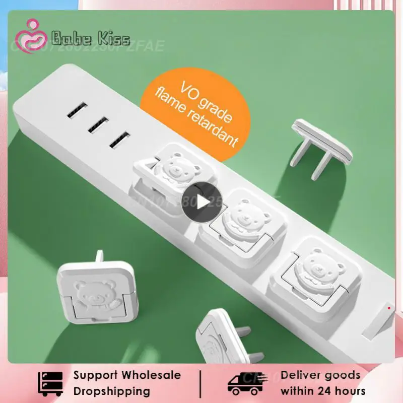 

1~40PCS Kids Sockets Cover Plugs White Child Safety Safe Lock Cover Child Power Supply Sleeve Plug Protective Cover