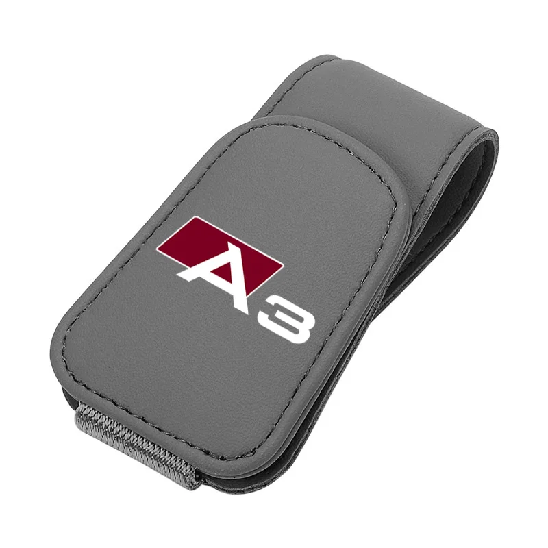 Car sunglasses clip multi-function card storage For Audi A3 A4 A5 A6 A7 A8 Q3 Q5 Q7 Q8 Accessories |