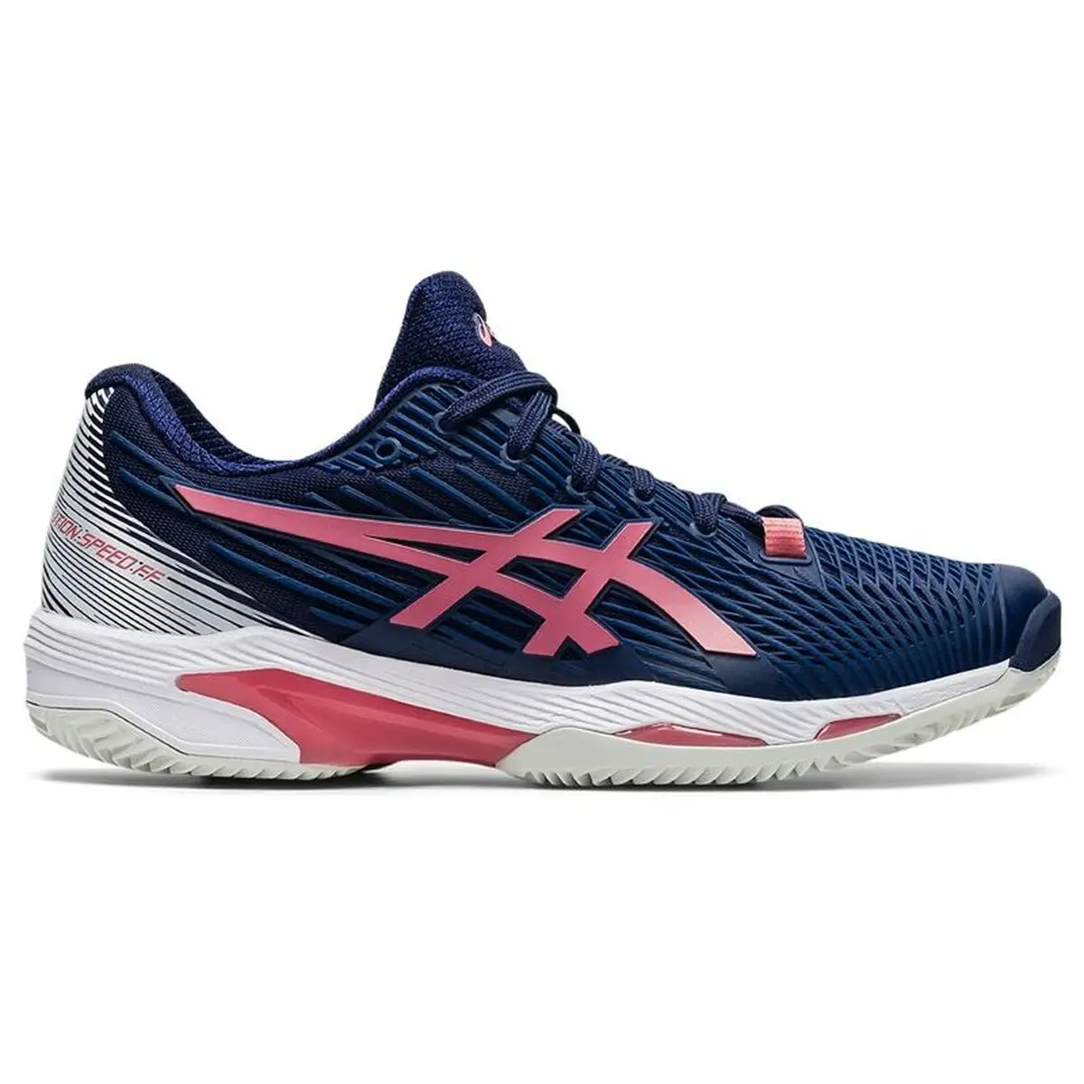 Женские теннисные туфли Asics Solution Speed FF 2 темно-синие - купить по  выгодной цене | AliExpress