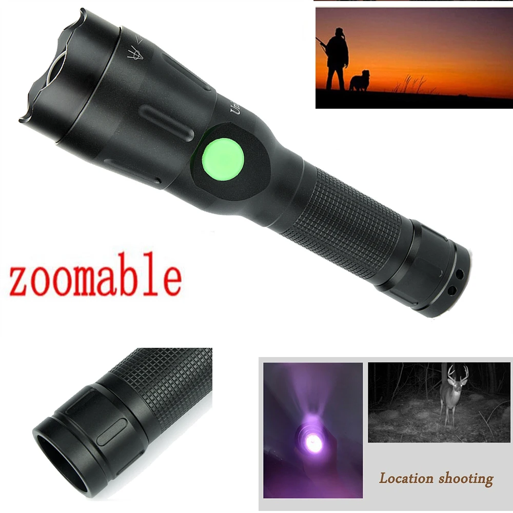 

UniqueFire 1603 IR 940NM Infrared Led Flashlight Adjustable Zoom 4 Modes 38mm Lens Lantern With USB Charging Cable