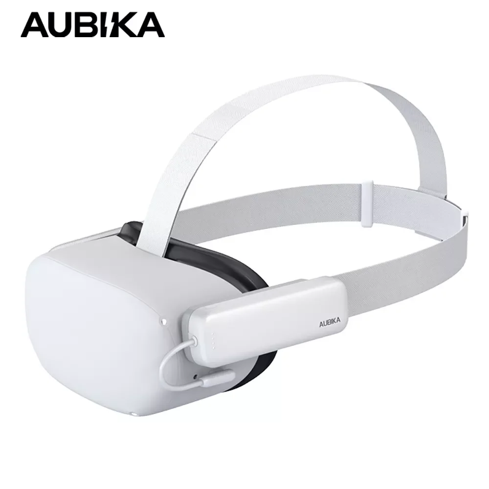 

NEW2023 Rechargeable Battery Pack for Meta VR Mini Power Bank 4000mAh Enhanced 2 Hrs Playtime for Elite Strap