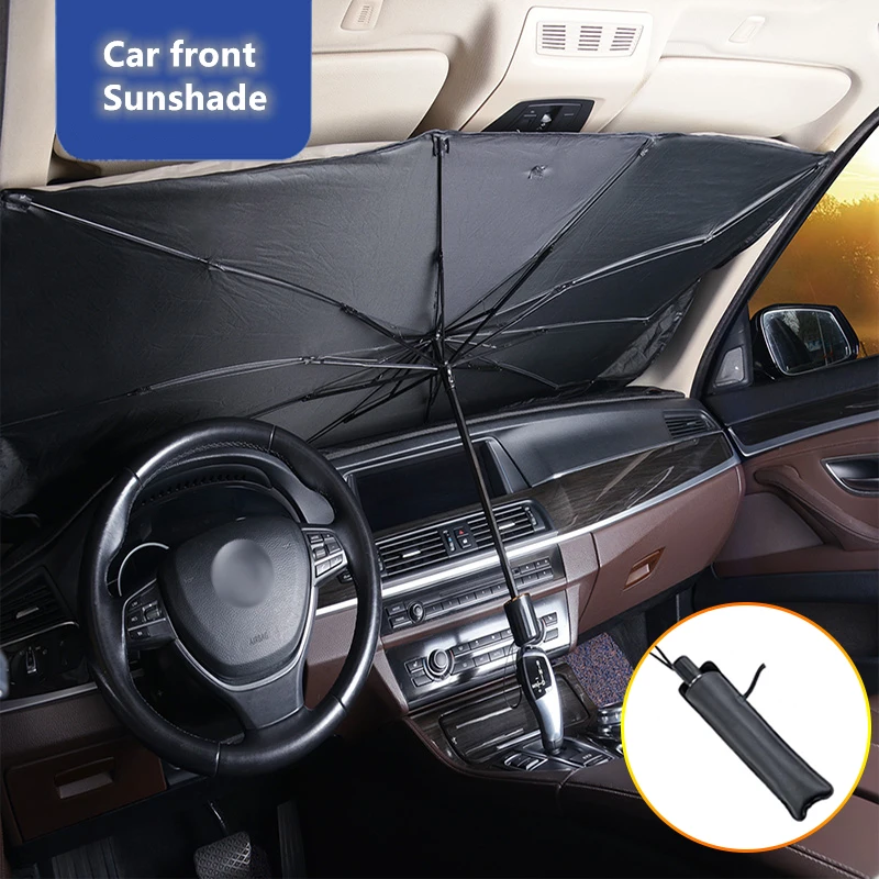 

Солнцезащитный козырек для автомобиля, защитные чехлы на переднее стекло автомобиля, защита от солнца, аксессуары для защиты интерьера