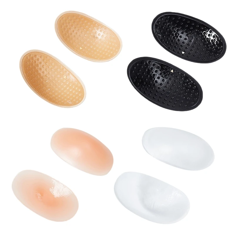 

Reusable Invisible Shoulder Pads for Women Men Clothing Soft Silicone Sponge Anti-Slip Adhesive Enhancer Push Up Cushion