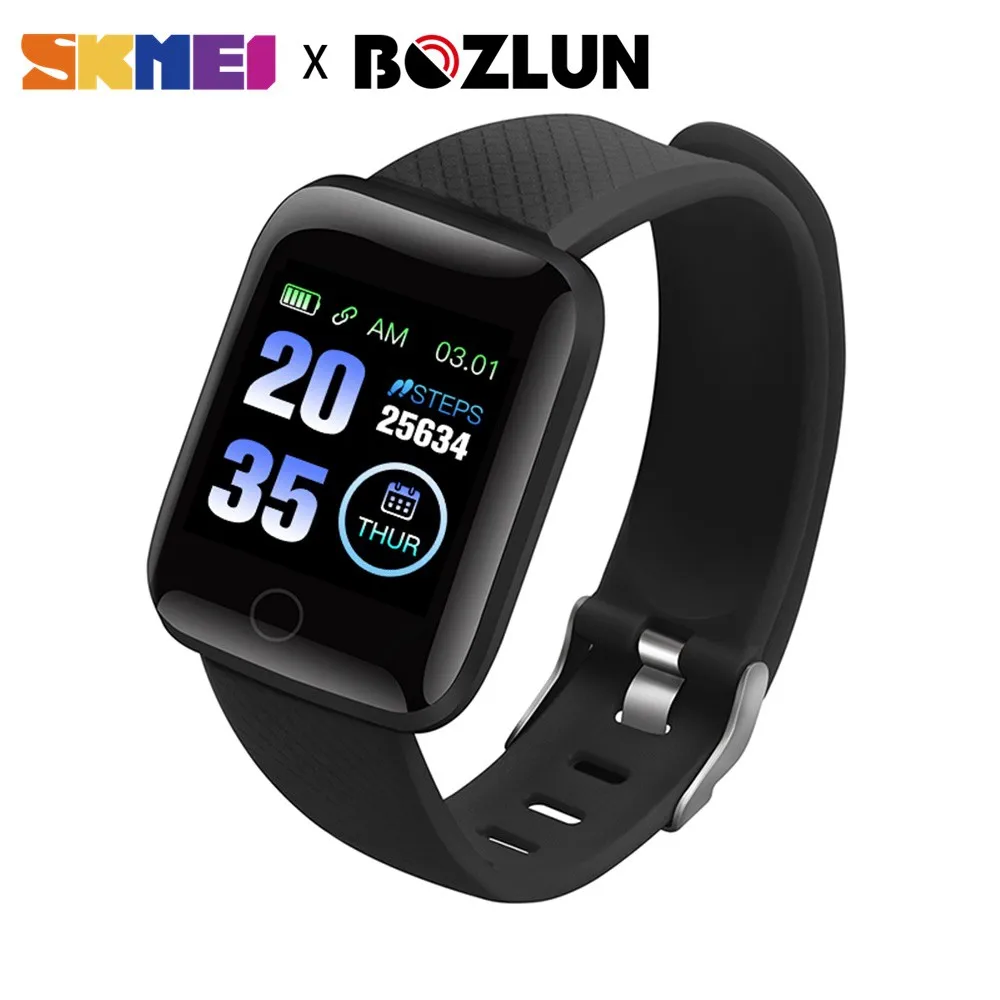 

SKMEI Smart Watch Multifunctional Sports Bracelet Smart Wristband IP67 Fit Bit Smart Digital Wristwatches Fitness Heart Rate