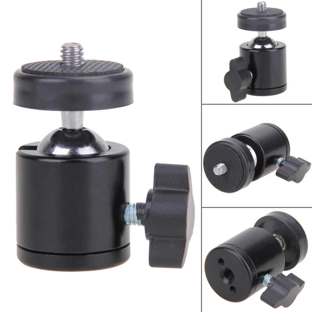 

Mini Ball Head of 360 Swivel DSLR Camera Tripod Dsr +1/4"Screw Mount Stand