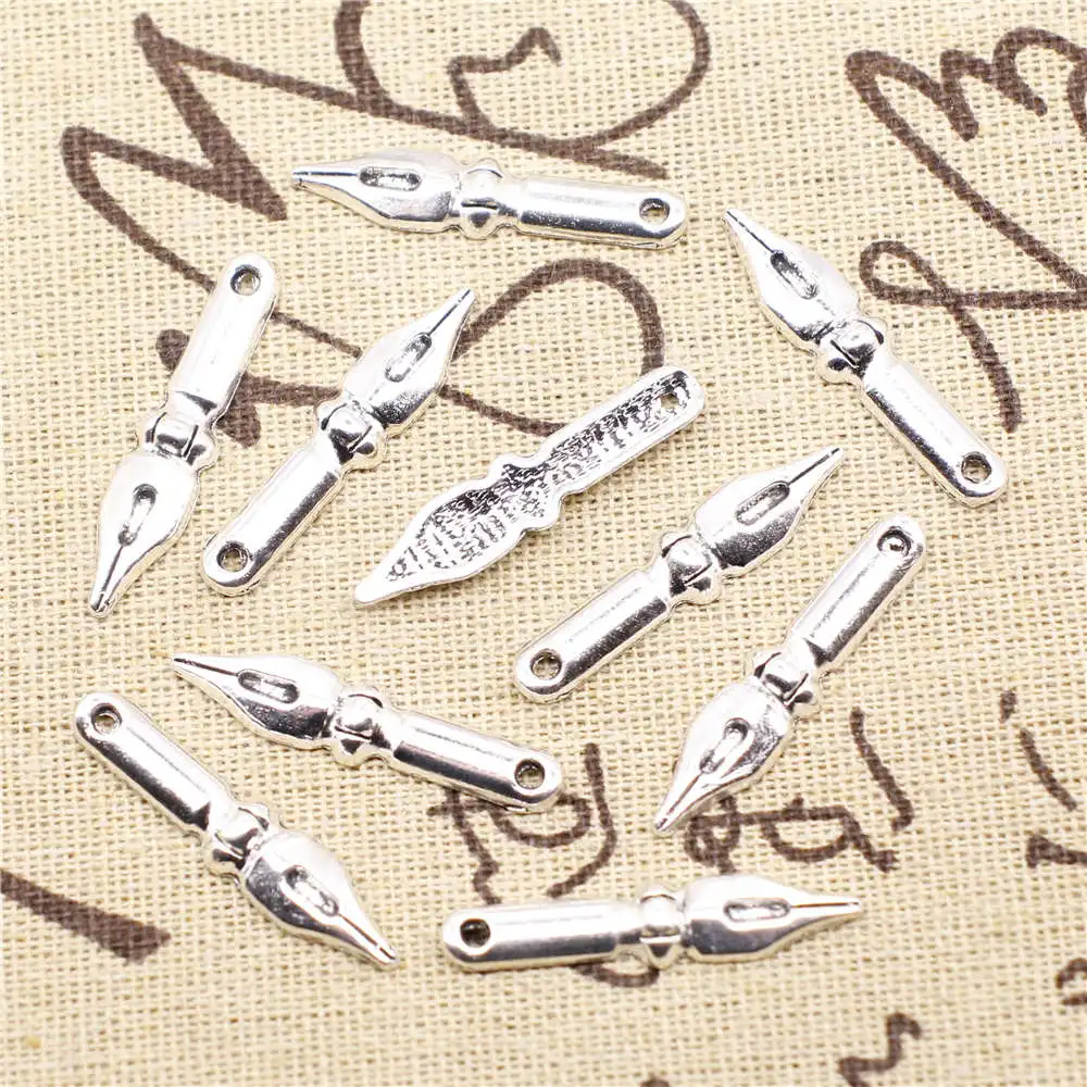 

20 шт., подвески для браслетов, 7 х32 мм