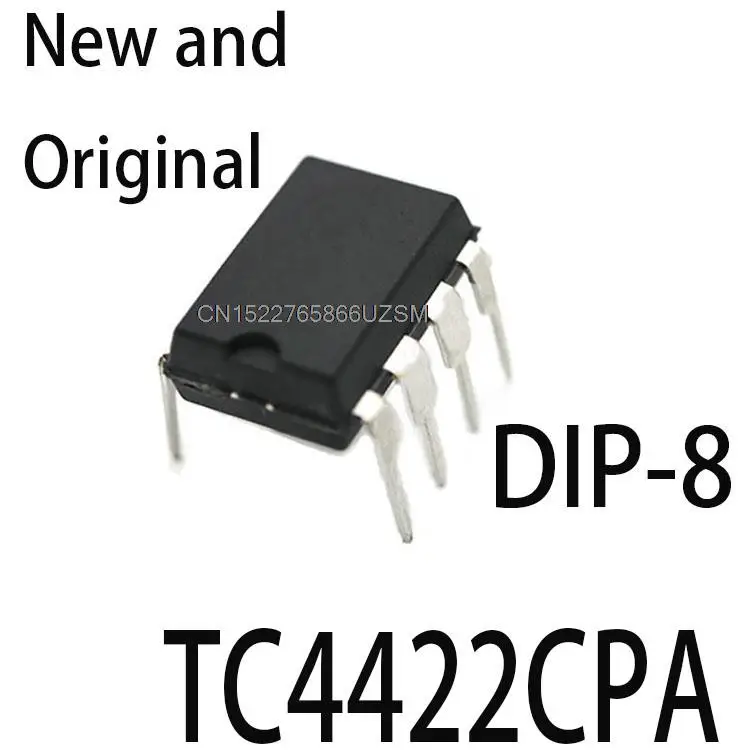 Новые и оригинальные DIP8 TC4422 DIP-8 TC4422EPA DIP MIC4422EPA MIC4422CN MIC4422YN MIC4422CPA MIC4422BN MIC4422 TC4422CPA, 5 шт.