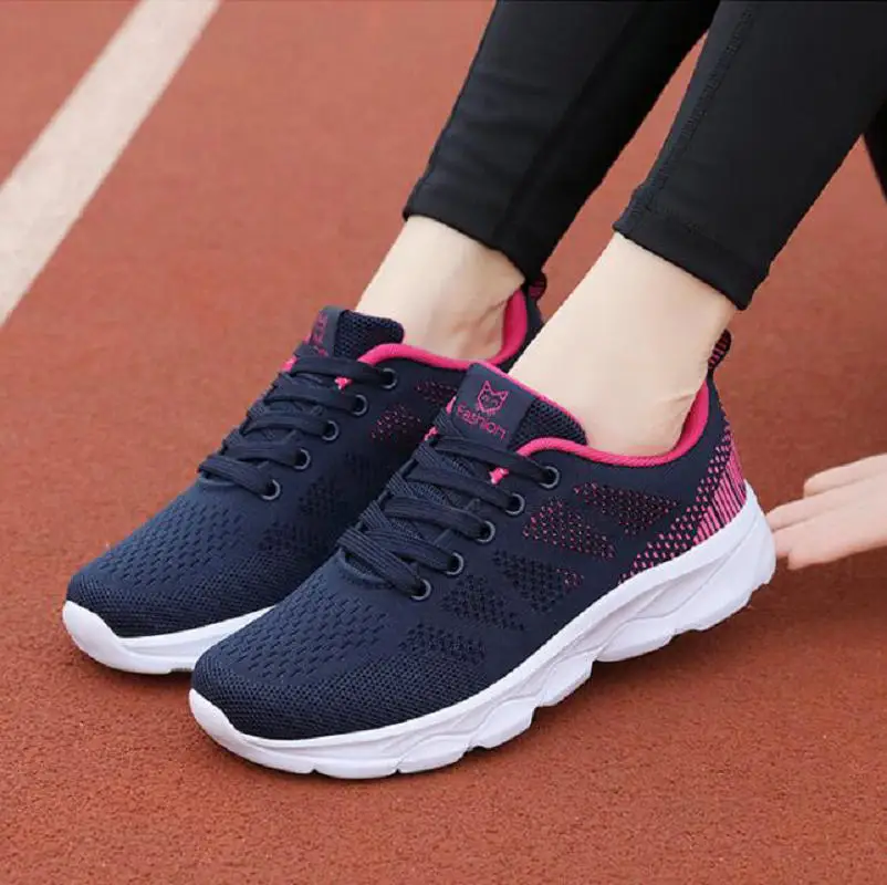 2023 Women Sport Shoes Fashion Platform Sneakers Ladies Spring Winter Flats Running Shoes Woman Nice Training Zapatillas Hombre