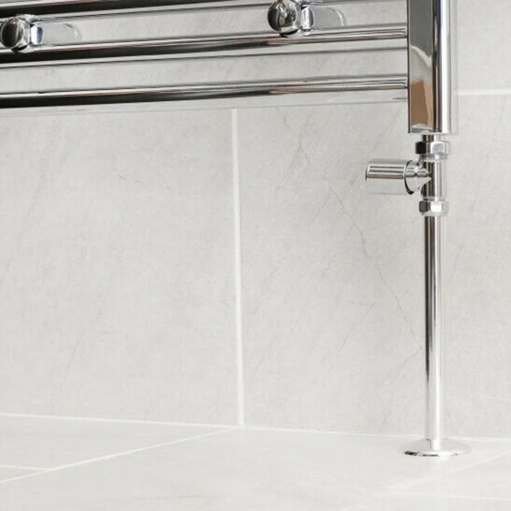 

Enhance Your Home Decor with Stylish Chrome Effect Pipe Covers Perfect Fit for 15mm Pipes, Set of 8, Easy Installation