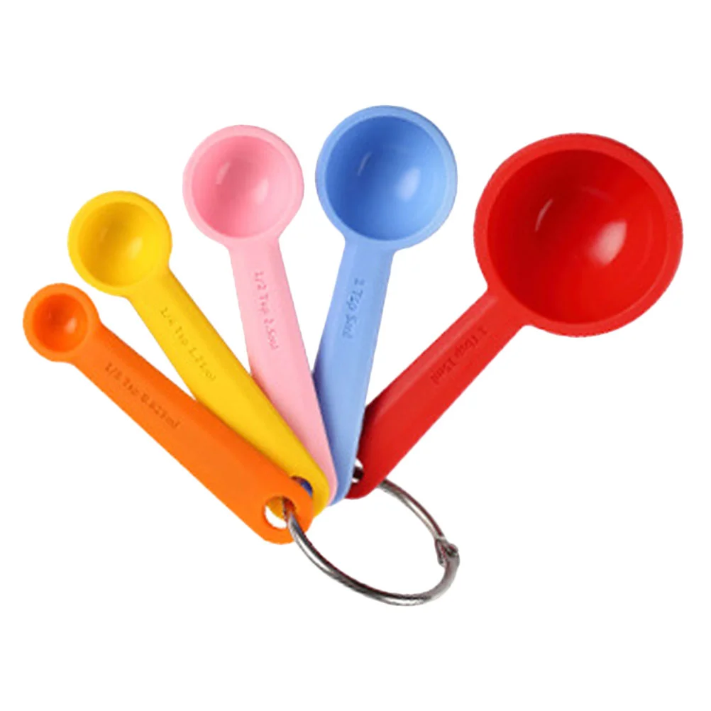 

Measuring Spoons Spoon Baking Scoop Measure Silicone Powder Coffee Cups Teaspoon Settool Spice Kitchen Scoops Cooking Seasoning