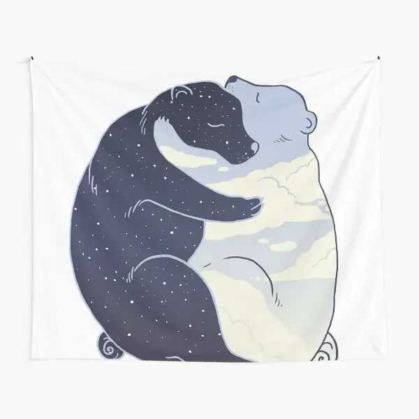 Гобелен для дня и ночи полотенце йоги цветное подвесное красивое искусство