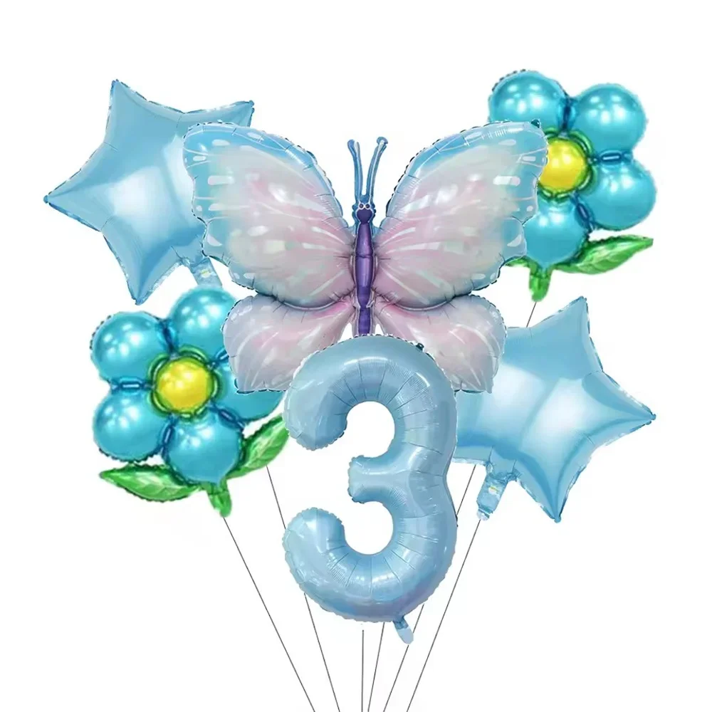 

Набор воздушных шаров Globos 6 шт., 40 дюймов, розовый, синий, подсолнух