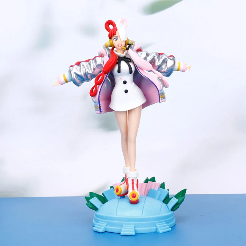

ONE PIECE FILM RED Uta Figure Japanese Anime Girl PVC Action Figure Toys Game Statue Collectible Model Doll Children Gift 22cm