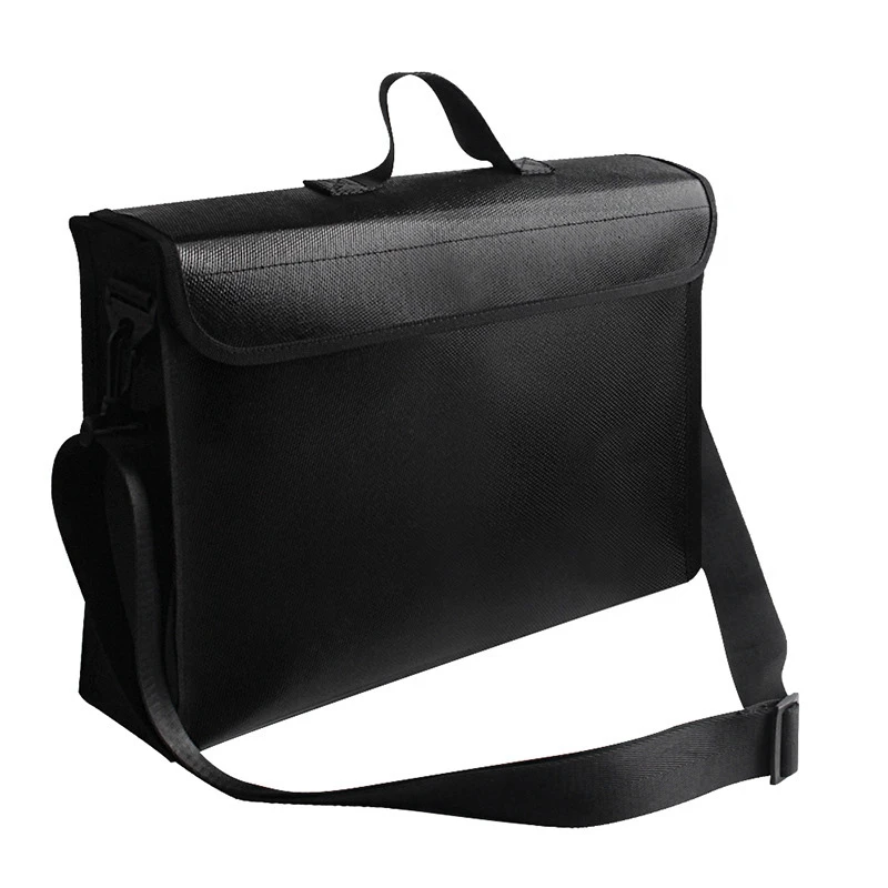 

One-Shoulder Computer Bag Fireproof And Waterproof Document Bag Is Used To Store Laptops And Important Documents