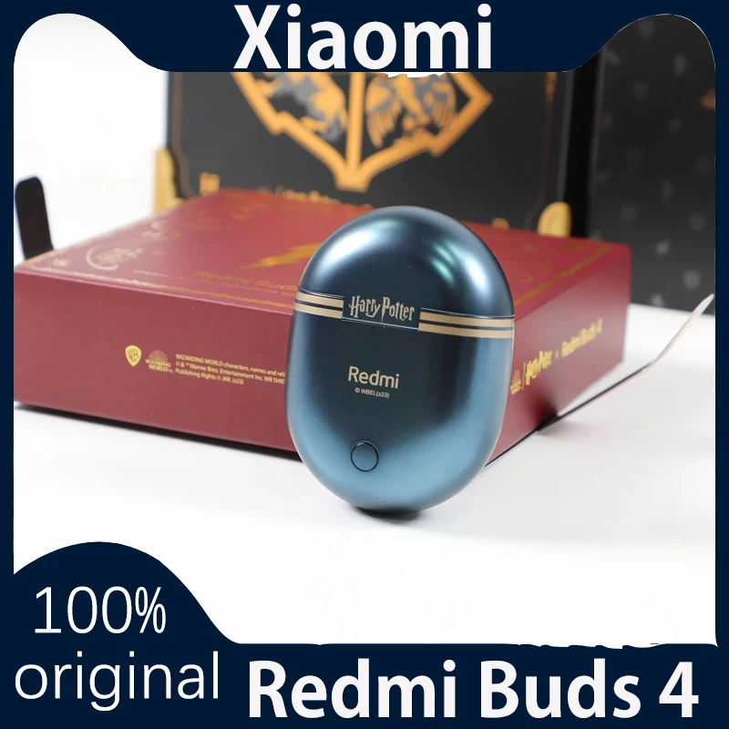 

Harry Potter Limited Edition Xiaomi Redmi Buds 4 TWS Bluetooth Earphones Earbuds Gaming Noise Cancelling Headset Low Delay