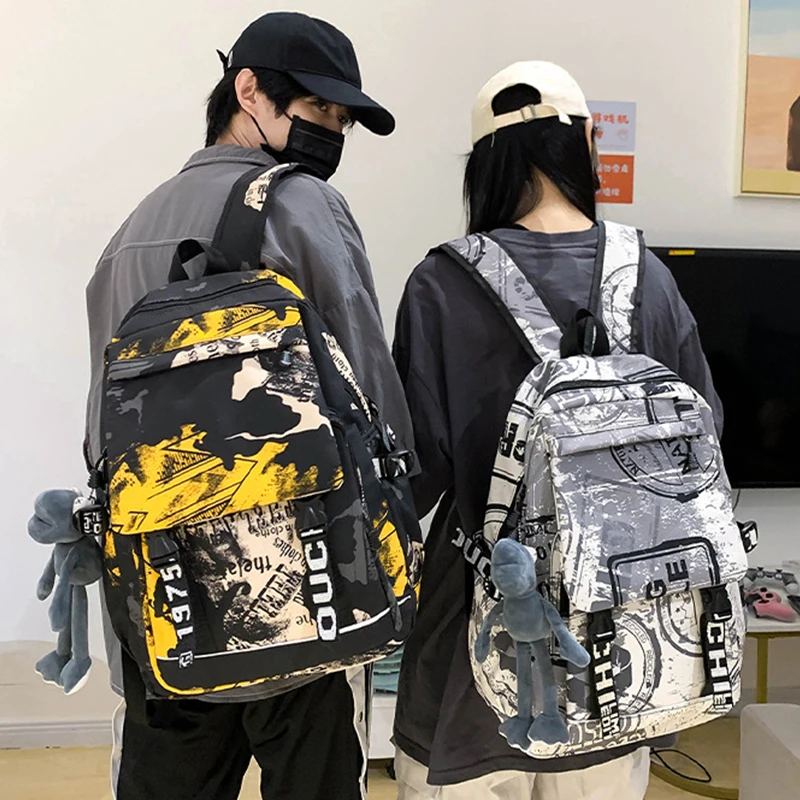 

High School Girls Backpack High Capacity School Bags For Teenage Girls Multi Pockets Kawaii Backpack Women Harajuku Cute Mochila