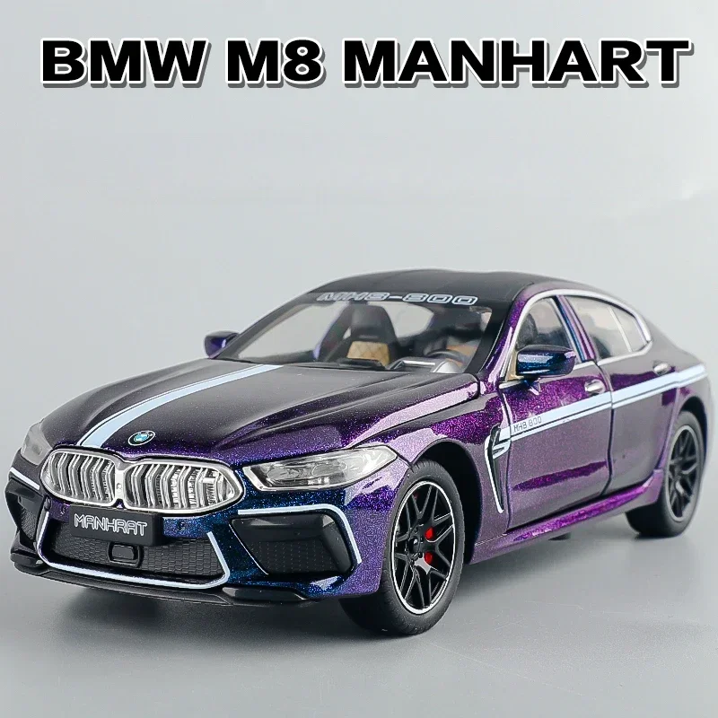 Модель автомобиля из сплава в масштабе 1:24 BMW M8