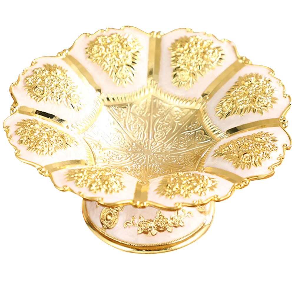 

Bowl Fruit Stand Tray Footed Cake Holder Candy Serving Dessert Offeringdecorative Cupcake Plate Snack Bowls Appetizer Table