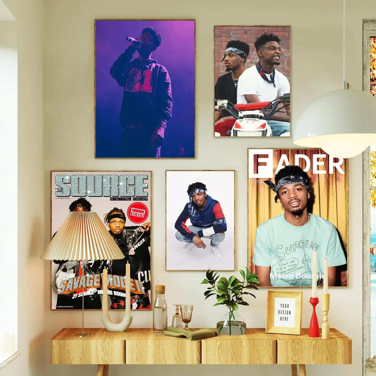 Metro Boomin печать плакатов настенная живопись на холсте плакат для современной