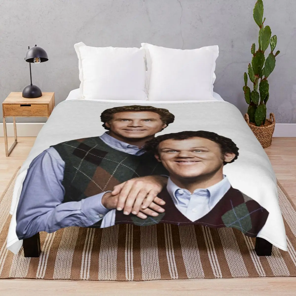 Step Brothers Blankets Flannel Summer Fluffy Throw Blanket for Bedding Home Couch Camp Cinema