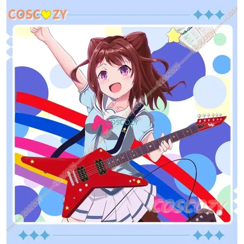 Костюм для косплея BanG Dream Toyama Kasumi парик юбка ТВ аниме Матросская униформа
