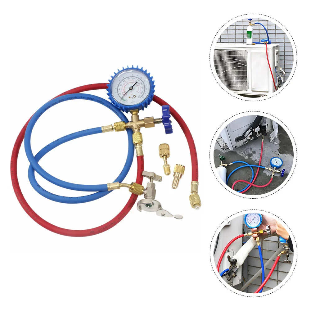

Refrigerant Pressure Gauge Air Conditioner Conditioning Service Tool AC Refrigeration Charging Car Tools